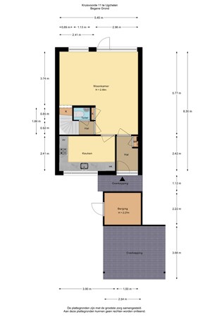 Floorplan - Kruisvoorde 11, 7339 KR Ugchelen